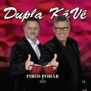 Dupla Kávé-Piros pohár